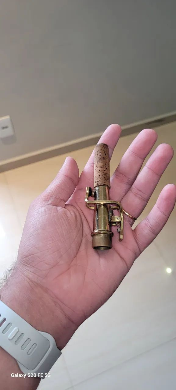 Sax Soprano Sib JCM Completo com Estojo Rígido - Foto 4