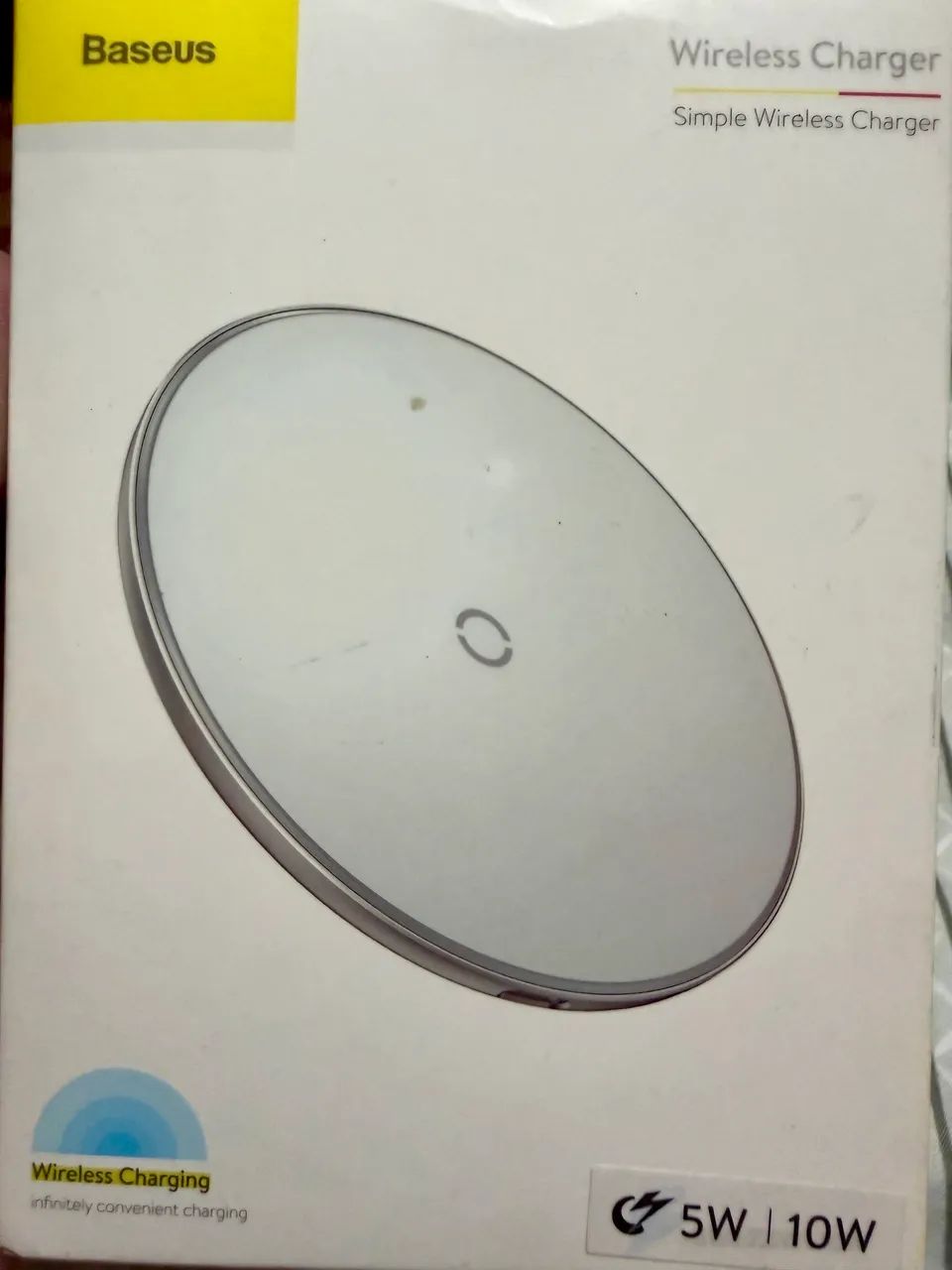 Carregador wireless Baseus 5w/10w