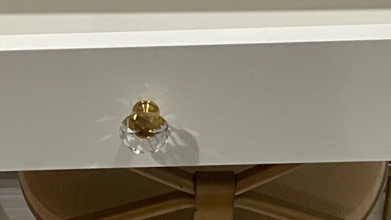 Penteadeira com banqueta de laço - Foto 4
