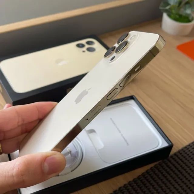 IPHONE 13 PRO MAX DOURADO - Foto 2