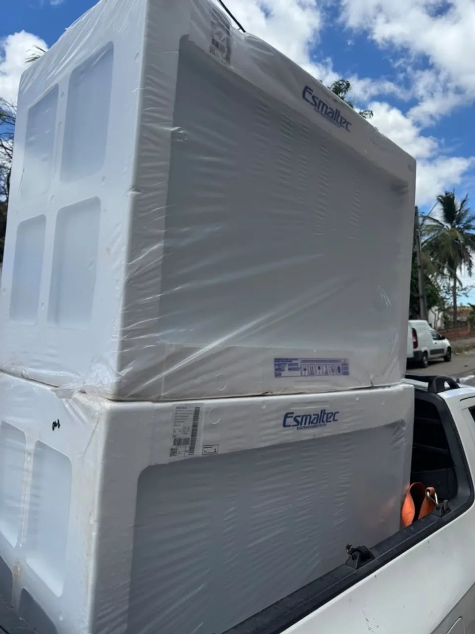 Freezer esmaltec 500L