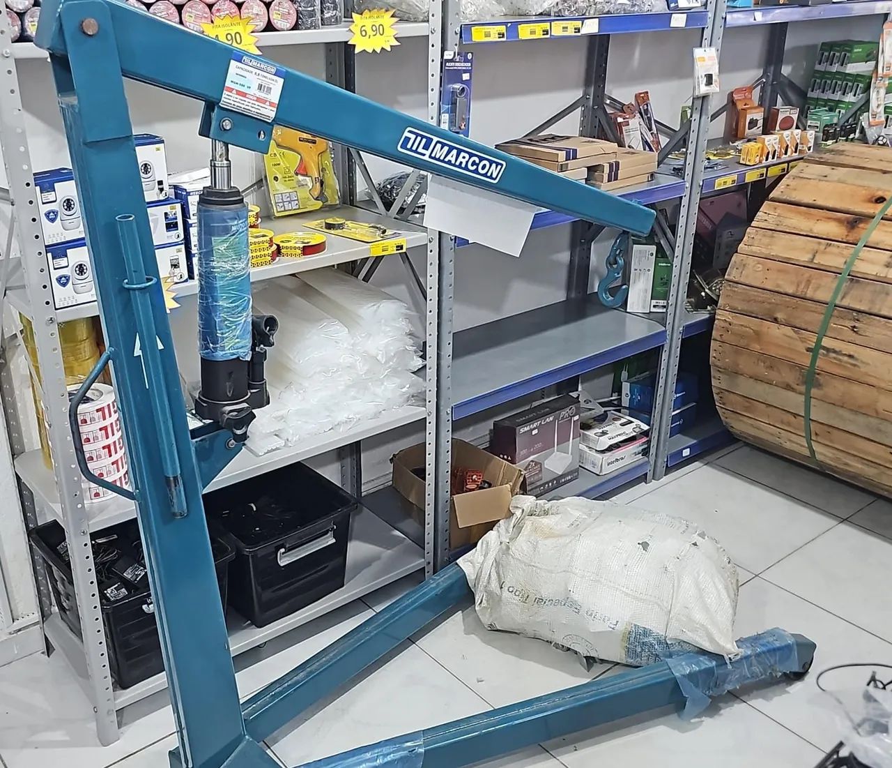 Macaco hidráulico 500 kl quilos Marcon 