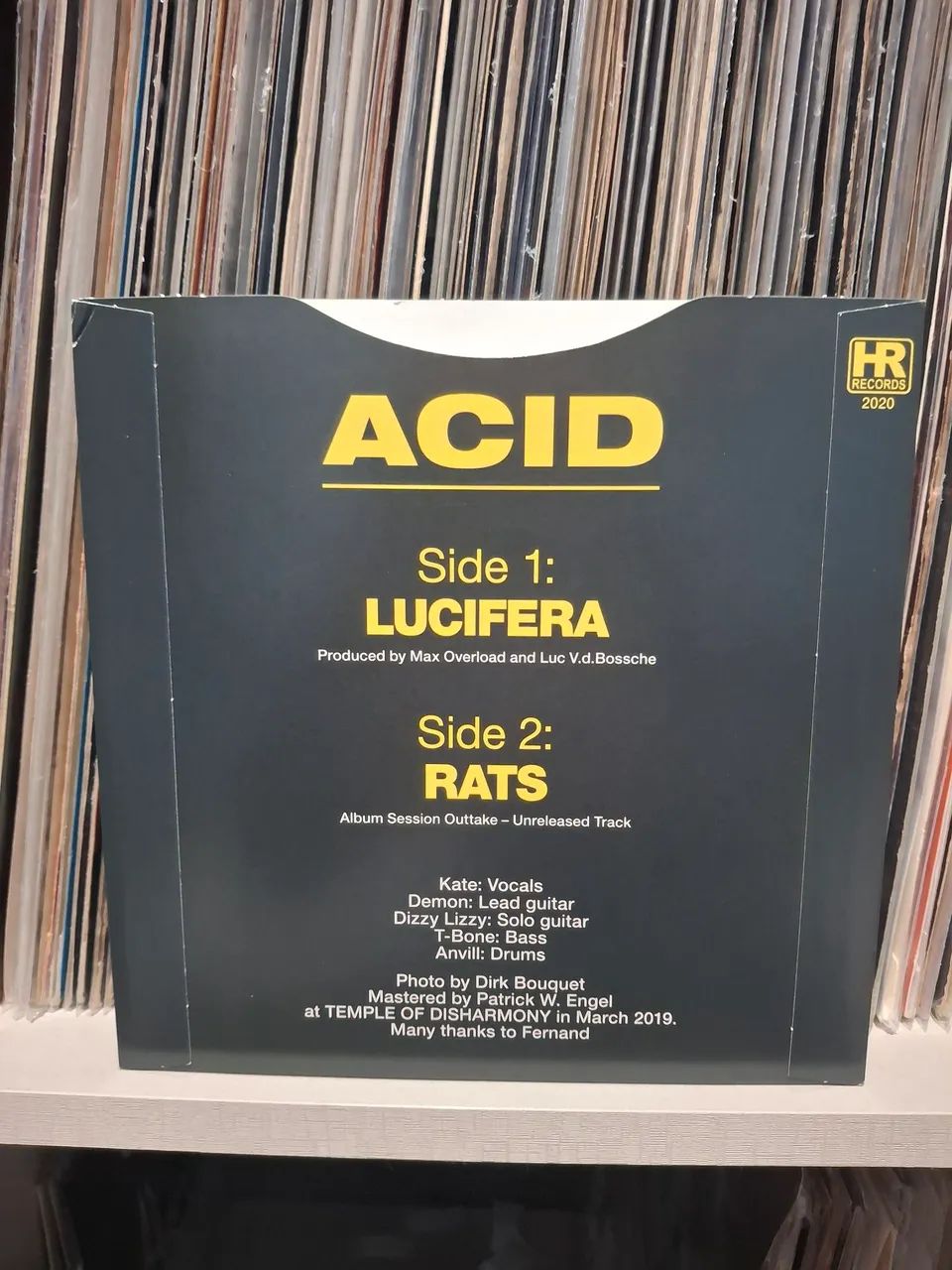 Lp Acid : Lucifera  7Ep (Belgica) - Foto 2
