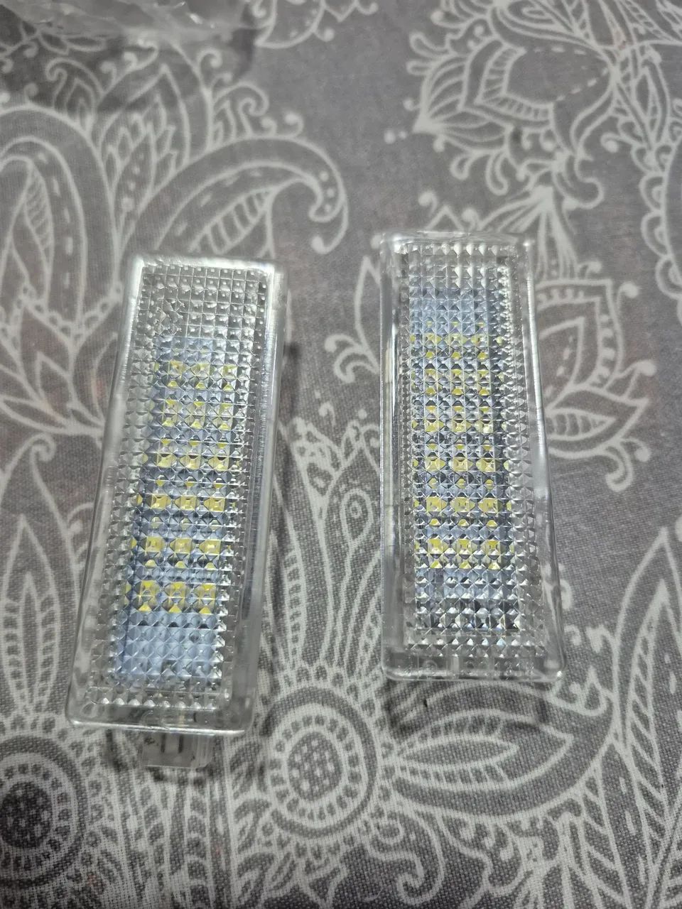 Luz de Led bmw interno e placa completo 