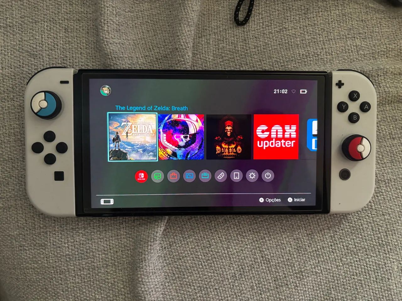 Nintendo Switch Oled Desbloqueado  - Foto 2