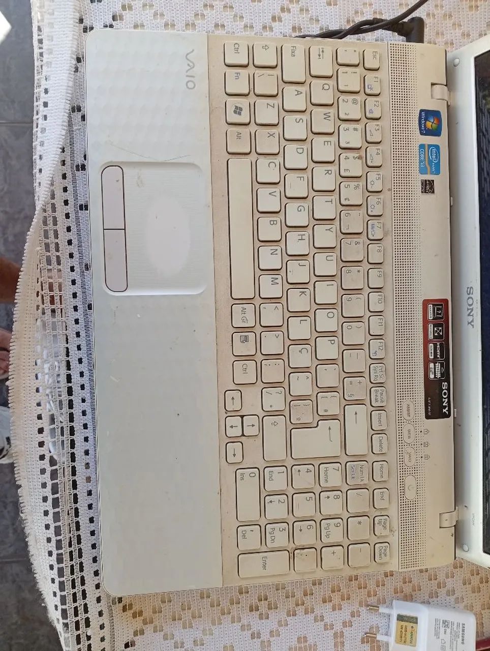 Notebook Sony Branco  - Foto 2