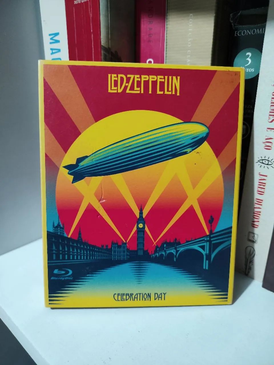 Led Zeppelin Celebration Day blu-ray e CD duplo 