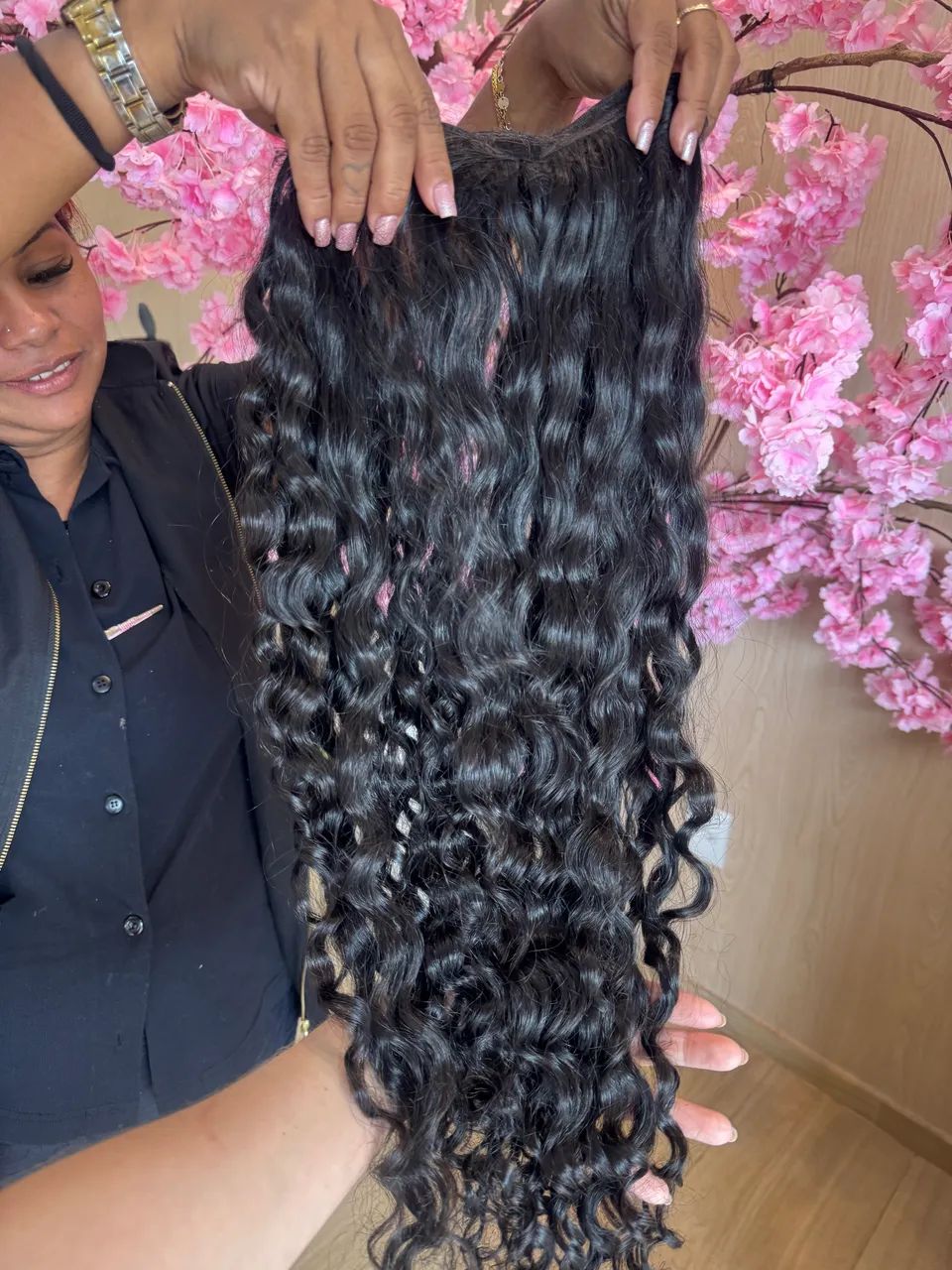 MEGA HAIR CACHEADO NATURAL BRASILEIRO - Foto 3