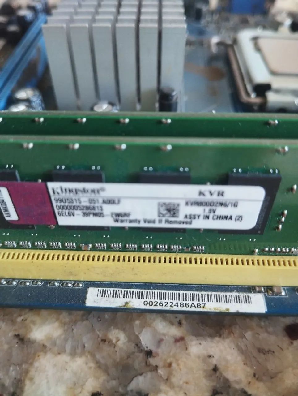 Placa DDR2 com processador funcionando  - Foto 3