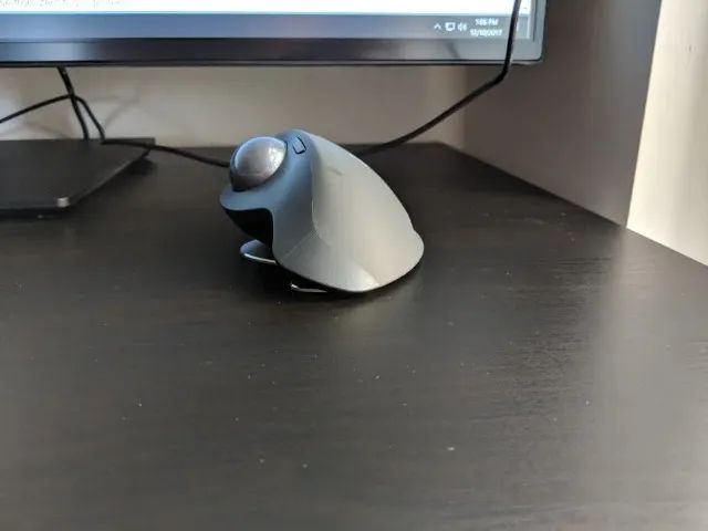 Mouse Ergonômico Logitech Ergo Trackball Bluetooth e USB (wireless) - Foto 3