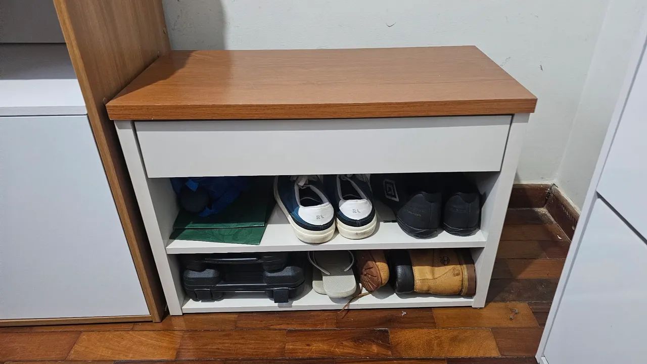 Sapateira (baixa com gaveta e nicho) - Foto 2