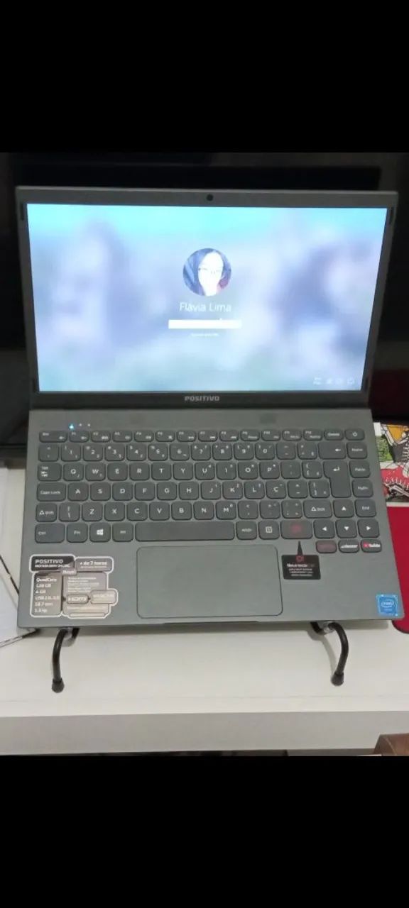 Notebook Positivo Motion Gray 14" - Perfeito estado - Foto 2