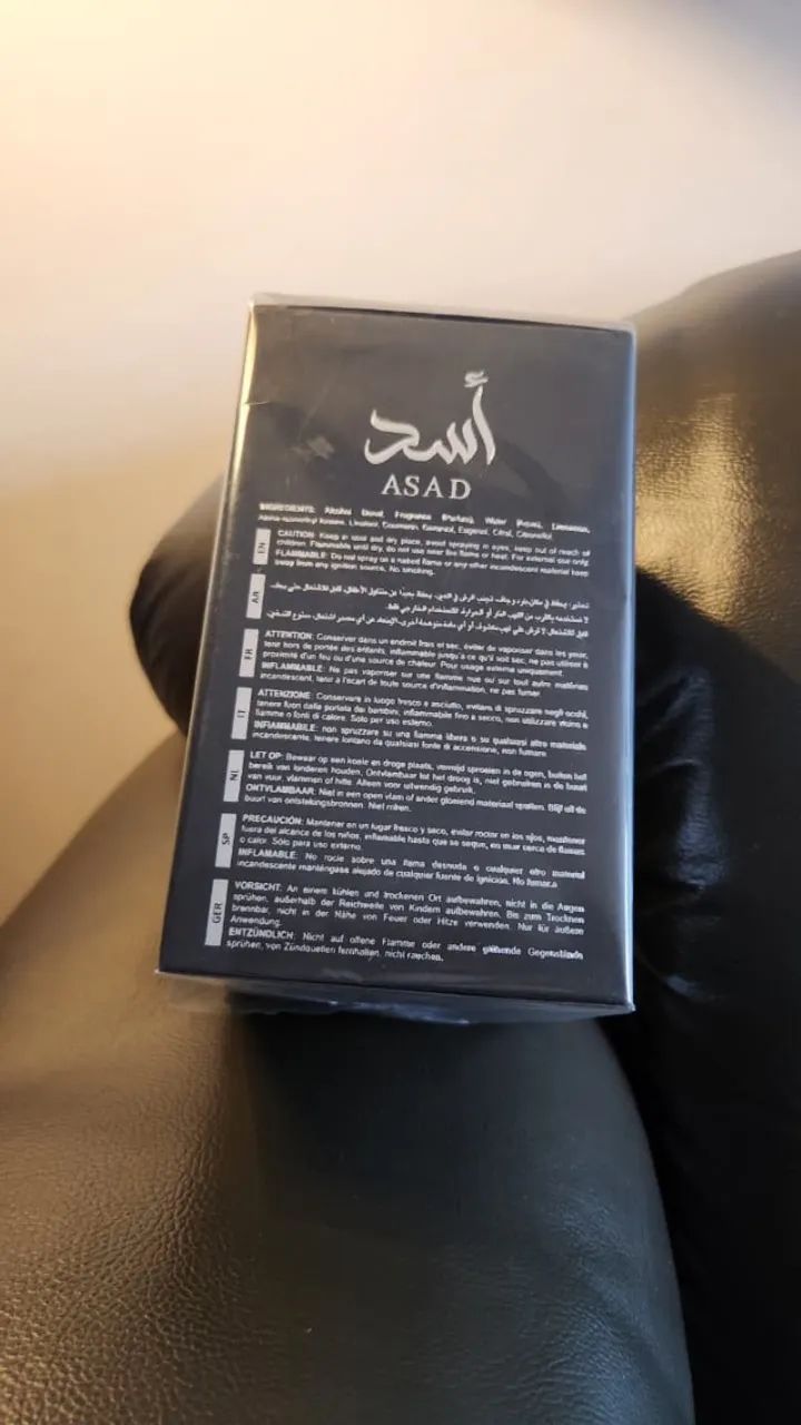 Perfume árabe Lattafa ASAD ELIXIR 100ml - Original - Foto 2