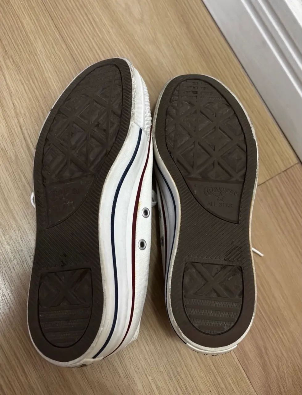 Tênis All Star Plataforma Branco  - Foto 5
