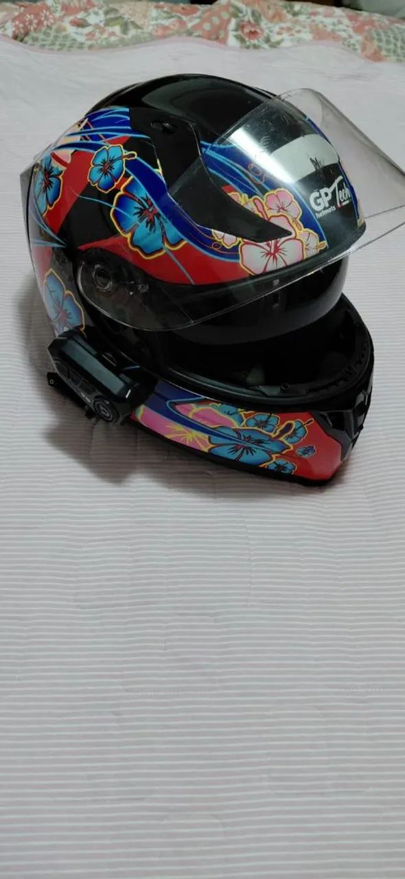 Capacete Gp Tec Femin - Foto 5