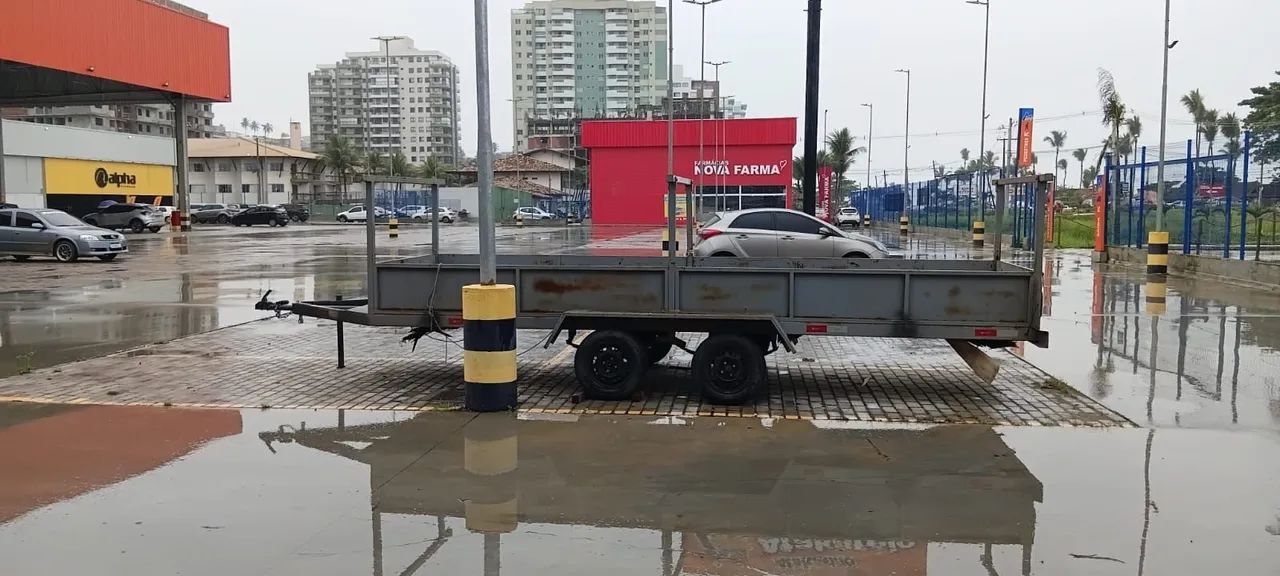 Carreta rebook 5x1.40 2 eixo documentada - Foto 4