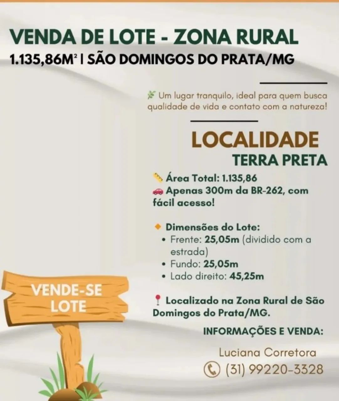 Chácara terra preta