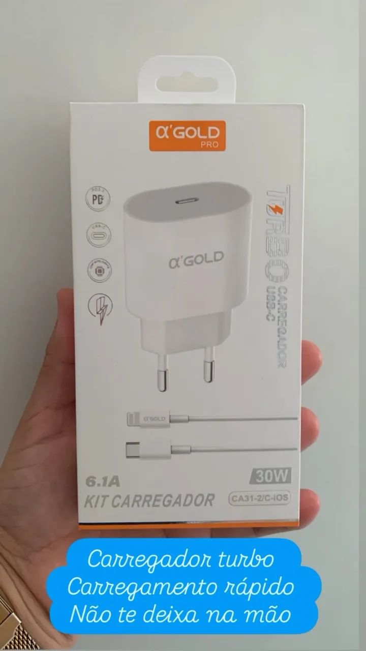 Carregador Turbo iPhone 