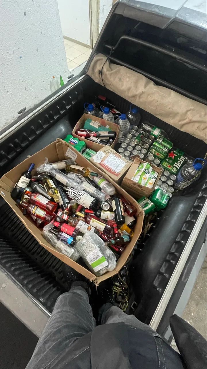 Bebidas originais com nota