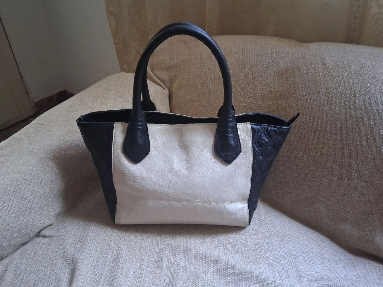 BOLSA COURO LEGÍTIMO MR.CAT - Foto 2