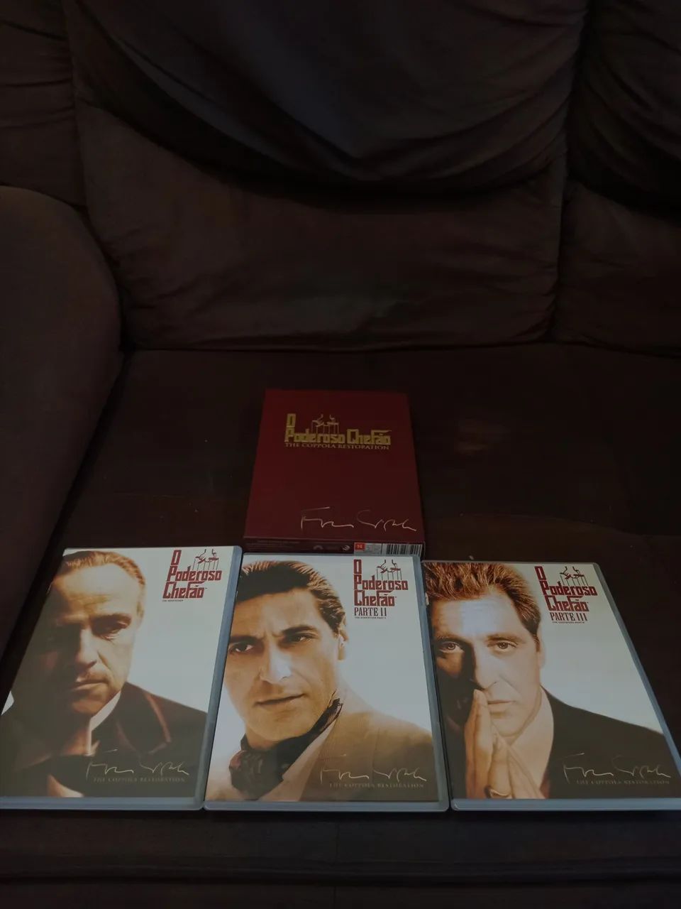 DVDS PODEROSO CHEFÃO ORIGINAL EM EXCELENTE ESTADO DE CONSERVAÇÃO  - Foto 3