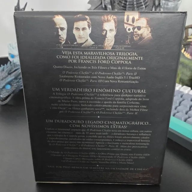 Box O Poderoso Chefão Blu-Ray - The Coppola Restoration - Foto 3