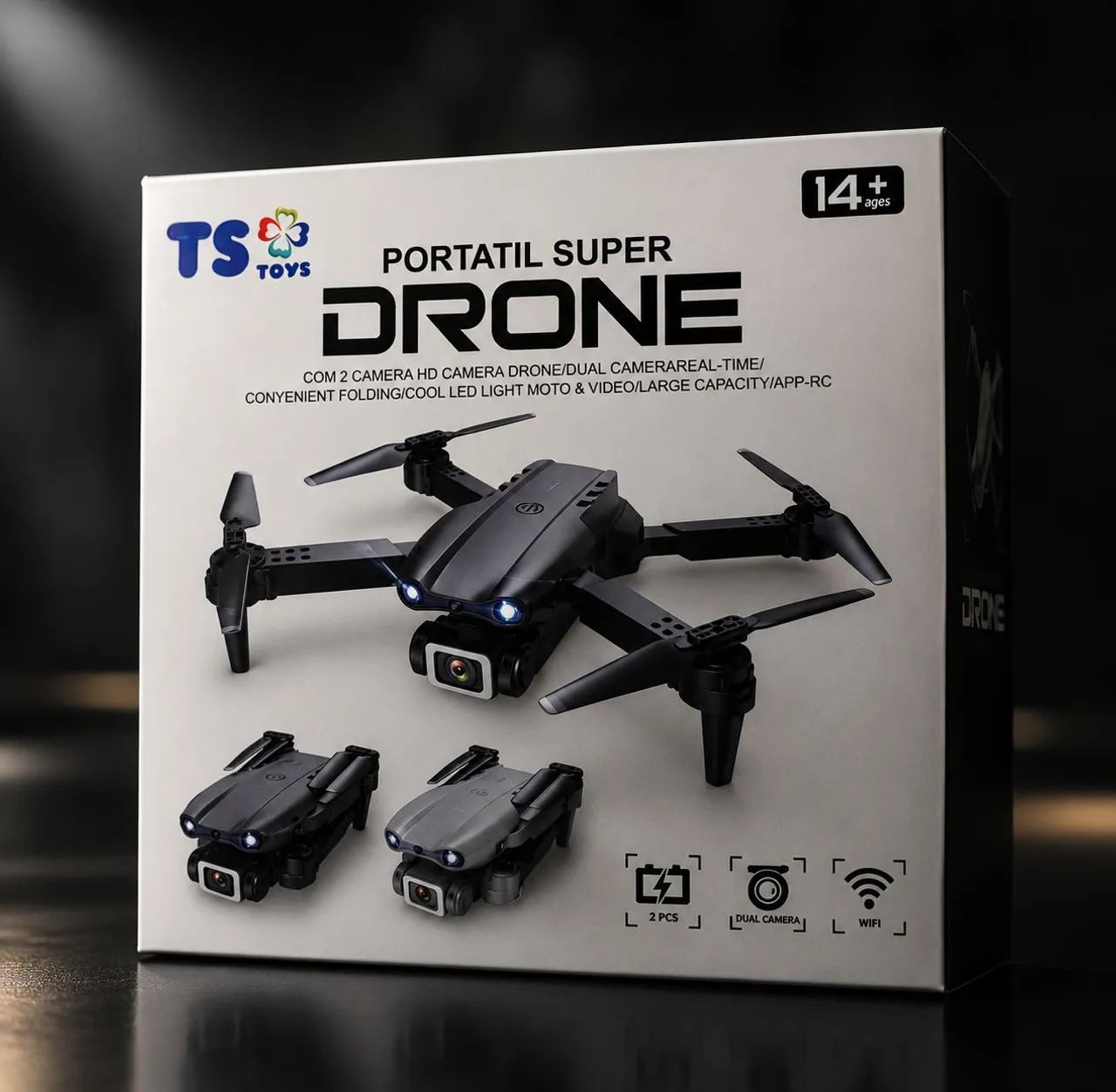 Mini drone profissional de controle remoto 