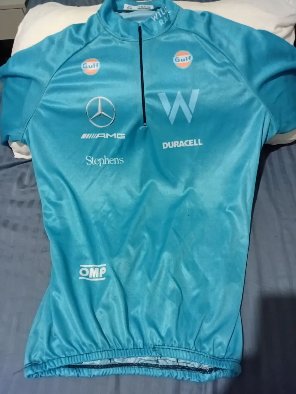 Vendo uma camisa de ciclistas masculino 