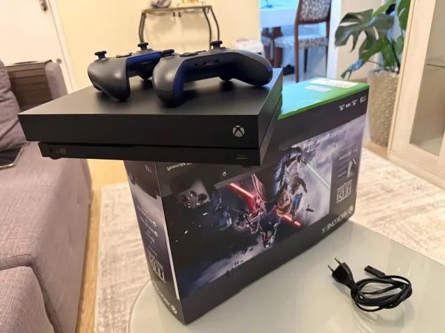 Microsoft Xbox One X 2tb Ssd Samsung Evo | Standard Preto (Usado) - Foto 6