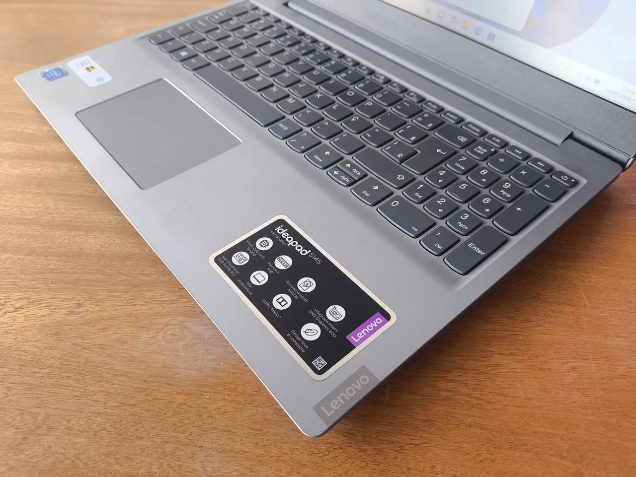 Notebook Lenovo Ideapad s145, com SSD, tela de 15.6 polegadas, Windows 11 - Foto 3