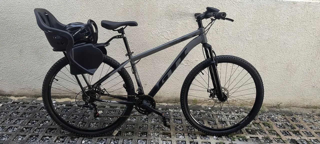 Bicicleta Aro 29 com cadeirinha infantil  - Foto 3