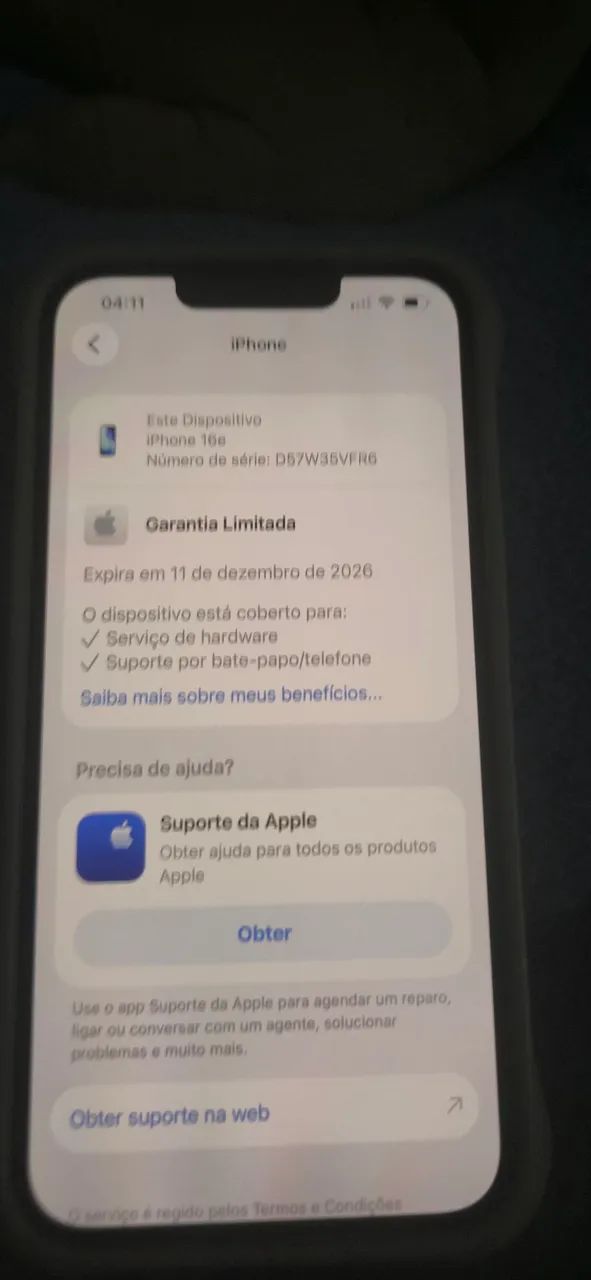 Iphone 16e 128GB (Conservado) + Garantia  - Foto 5