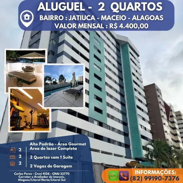 2 Quartos - Bairro da Jatiuca - Maceio