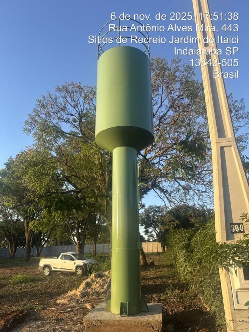 Caixas d'água e reservatório metálico taça 5 mil litros 