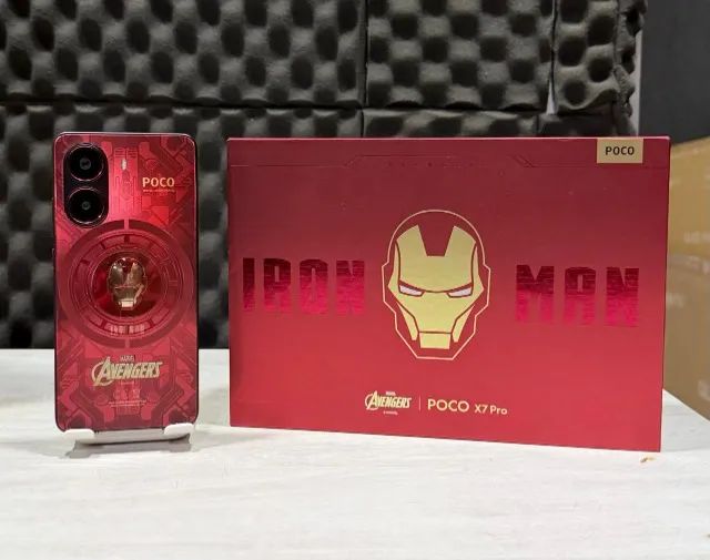 POCO X7 Pro Edição Iron Man 12Gb Ram 512Gb - Celulares e