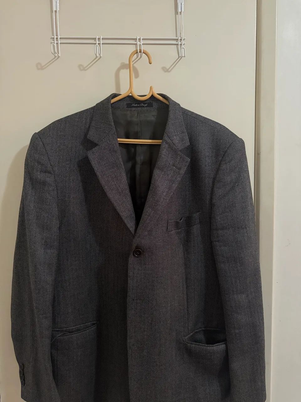 Blazer Vintage Cinza- Broksfield