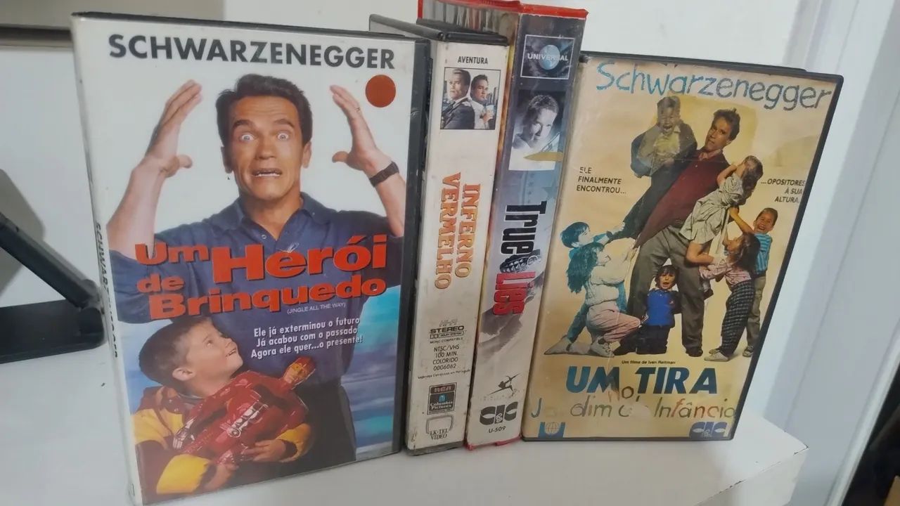 VHS COLEÇÃO SCHWARZENEGGER - Foto 3