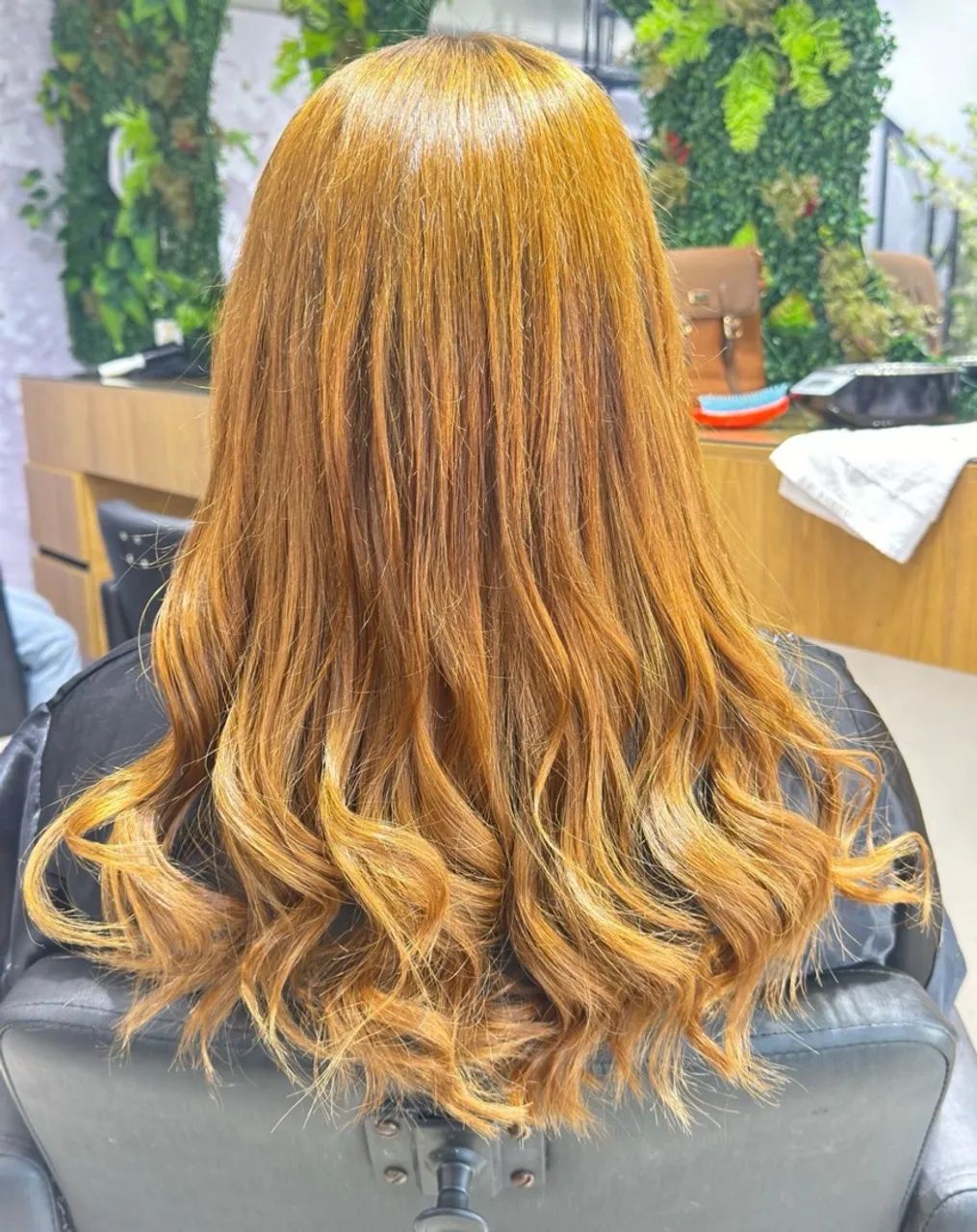 Cabelo humano liso 