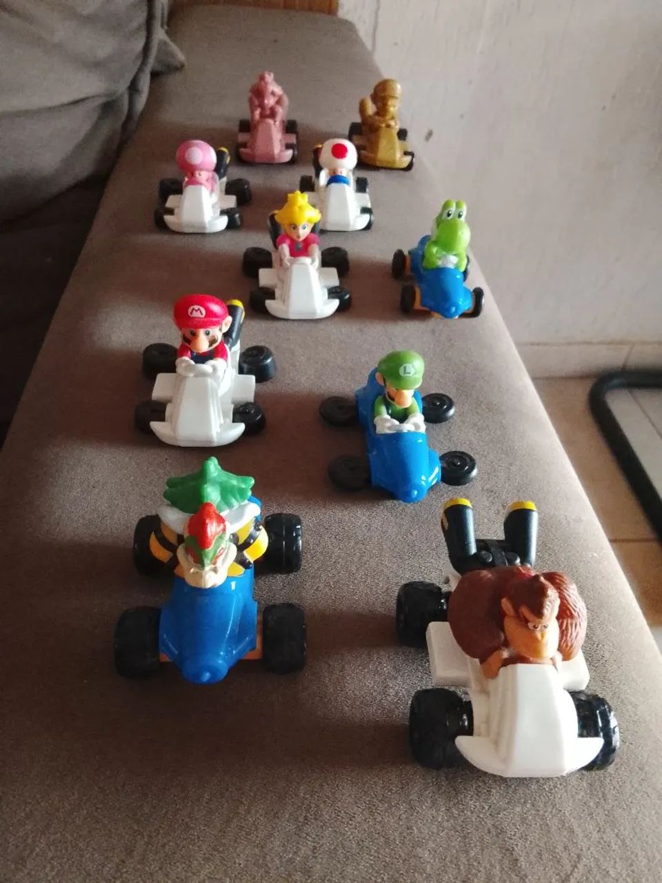 Kit do brinquedo do Mario pra colecionador é original 