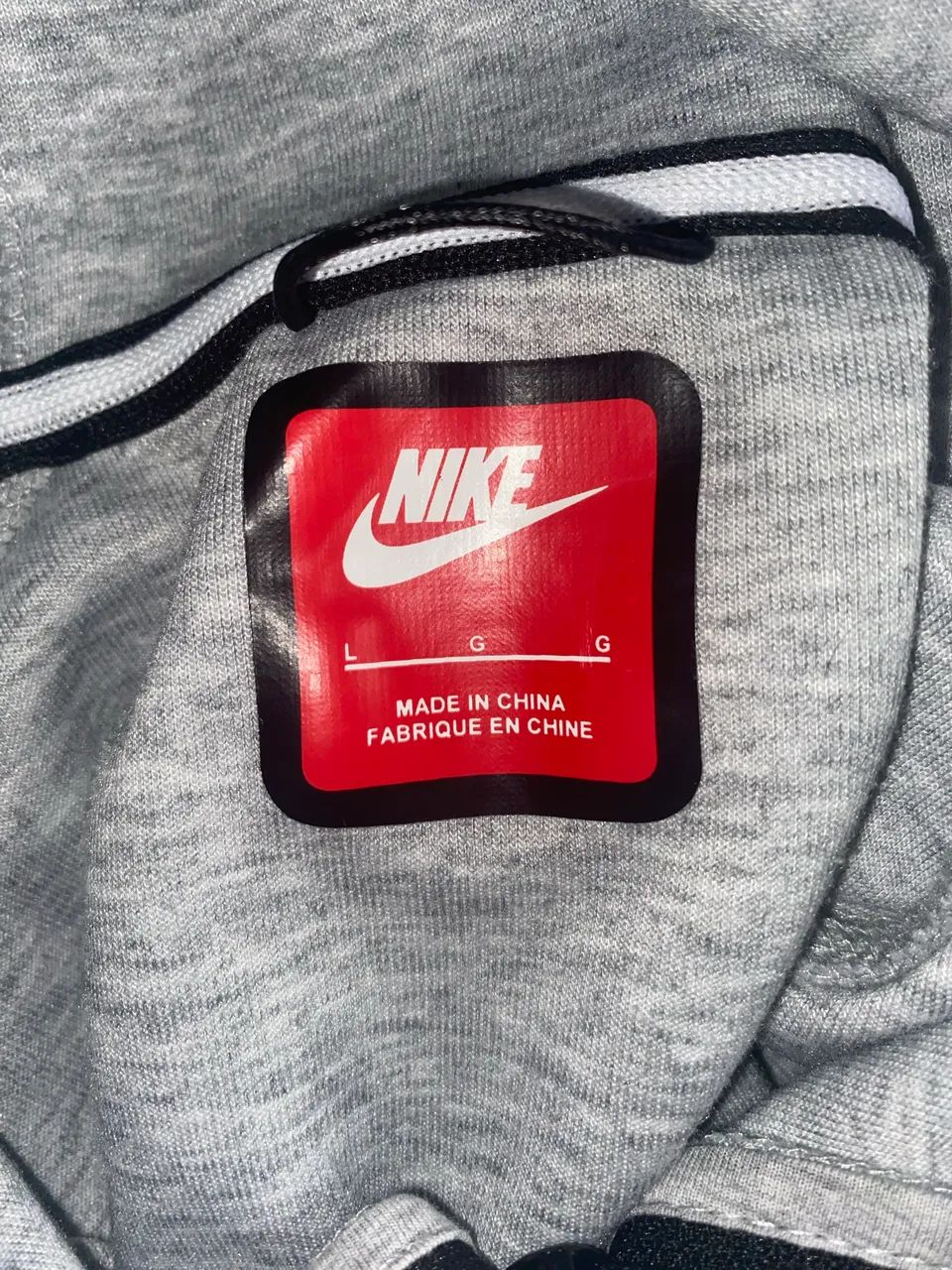 Jaqueta Nike tech fleece cinza G - Foto 3