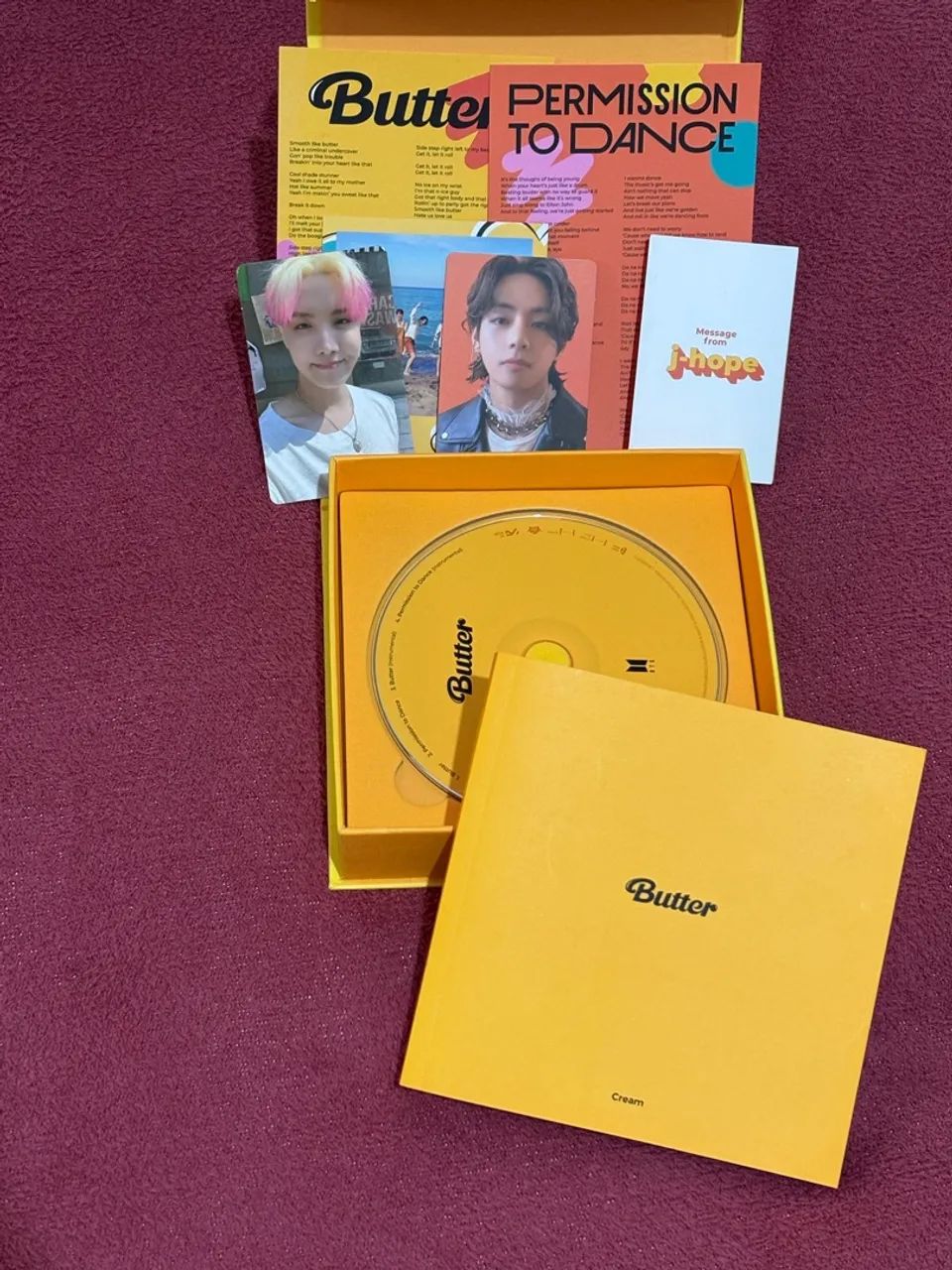 BTS ? BUTTER | VERSÃO CREAM 