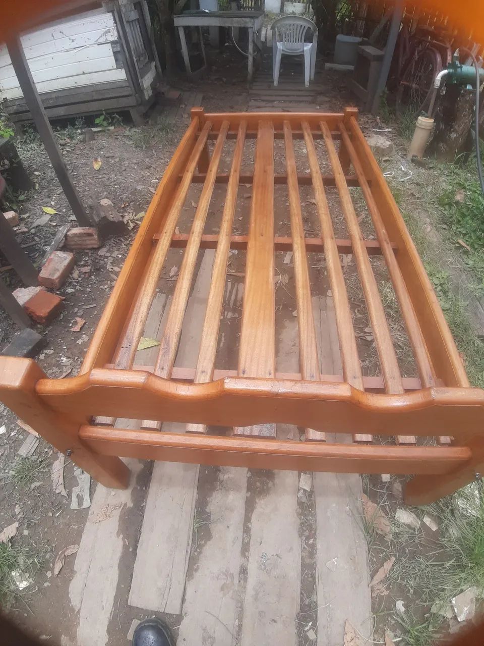 Cama de madeira solteiro  - Foto 5