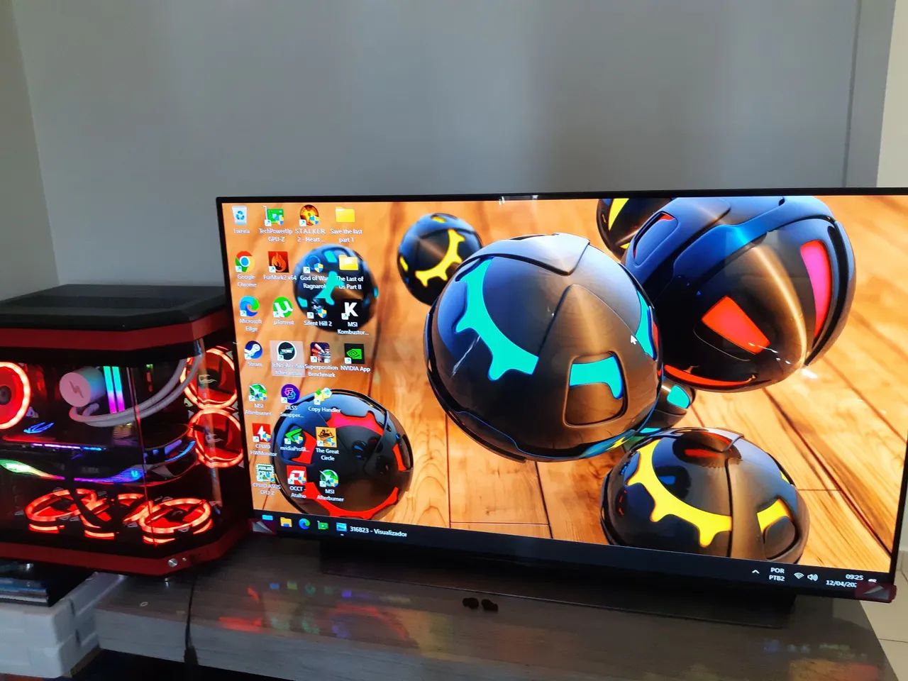 TV OLED LG 4K SMART TV C248 POLEGADAS NA CAIXA COM NOTA FISCAL NOVISSIMA - Foto 3