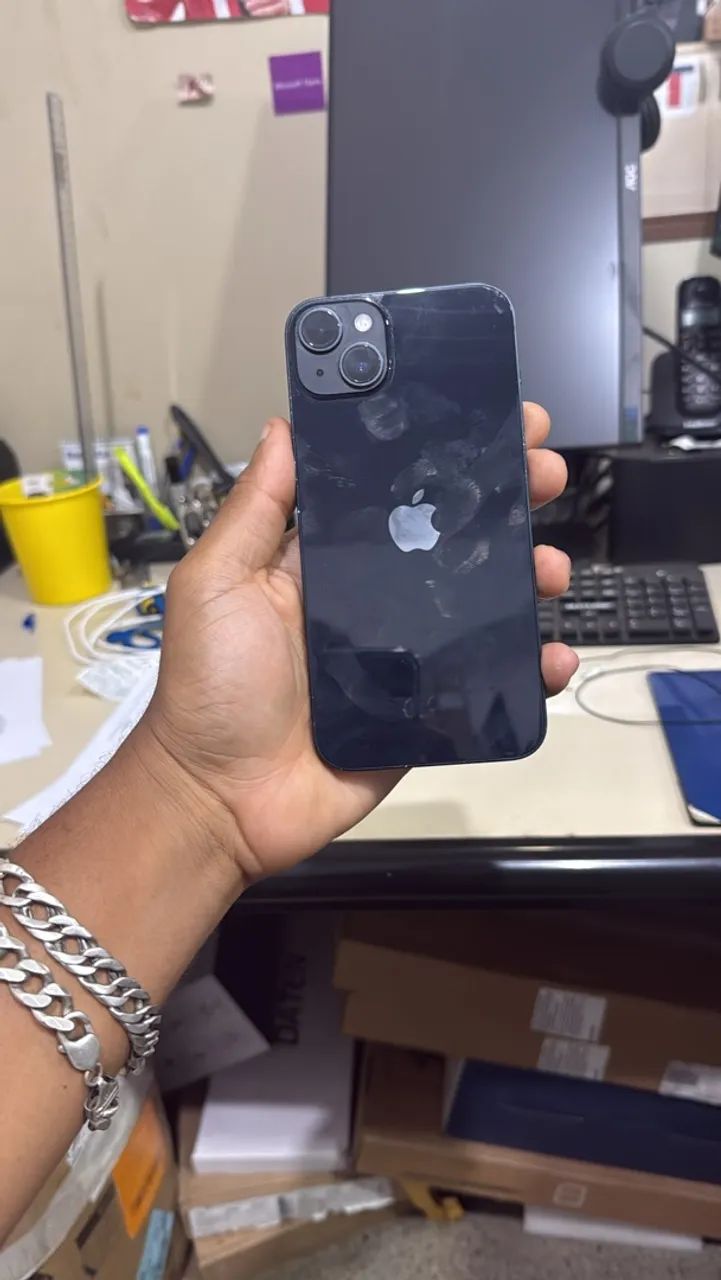 IPHONE 14 Plus com nota 2000 pra hoje ! - Foto 3