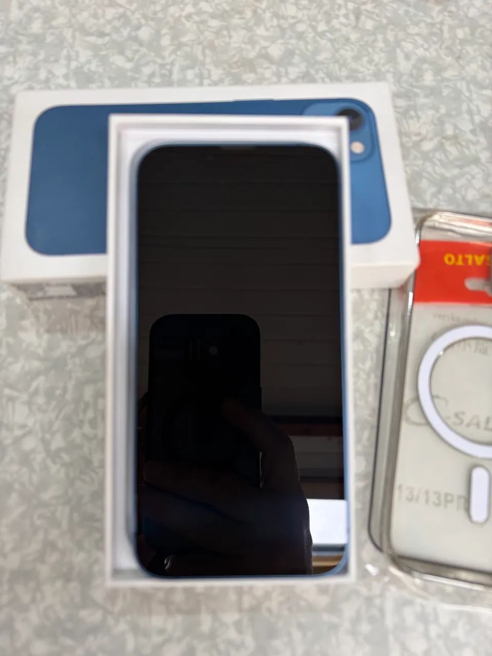 iPhone 13 128GB Azul - Todo Original (Caixa, Cabo e Brindes) - Foto 4
