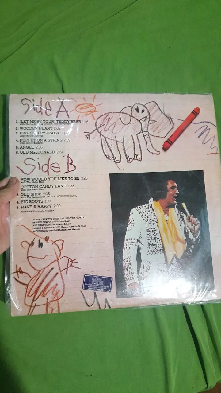 Lp vinil Elvis Presley Sing for child - Foto 2