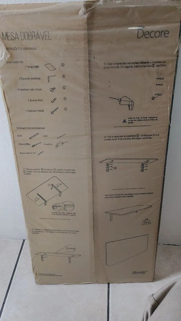 Mesa dobrável ,nova só hoje  - Foto 2