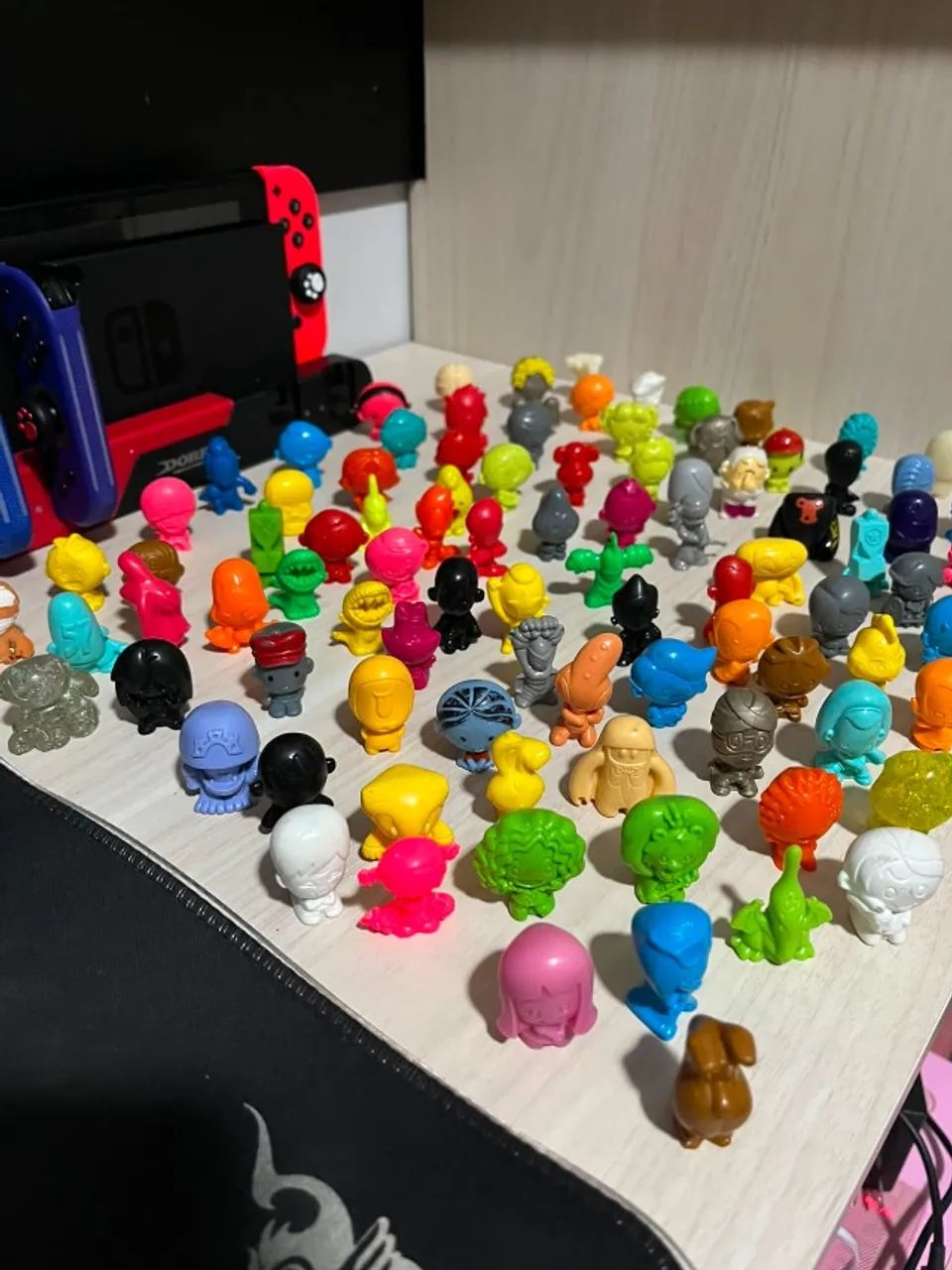 Lote Coleção Gogo's (Crazy Bones) Turma da Mônica - 100 Unidades! - Foto 3