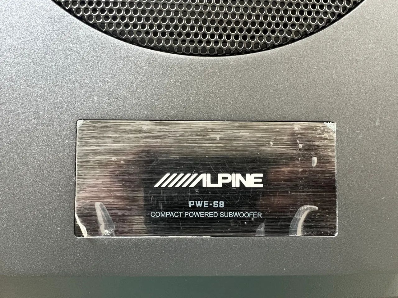 Caixa subwoofer ativa alpine - Foto 3