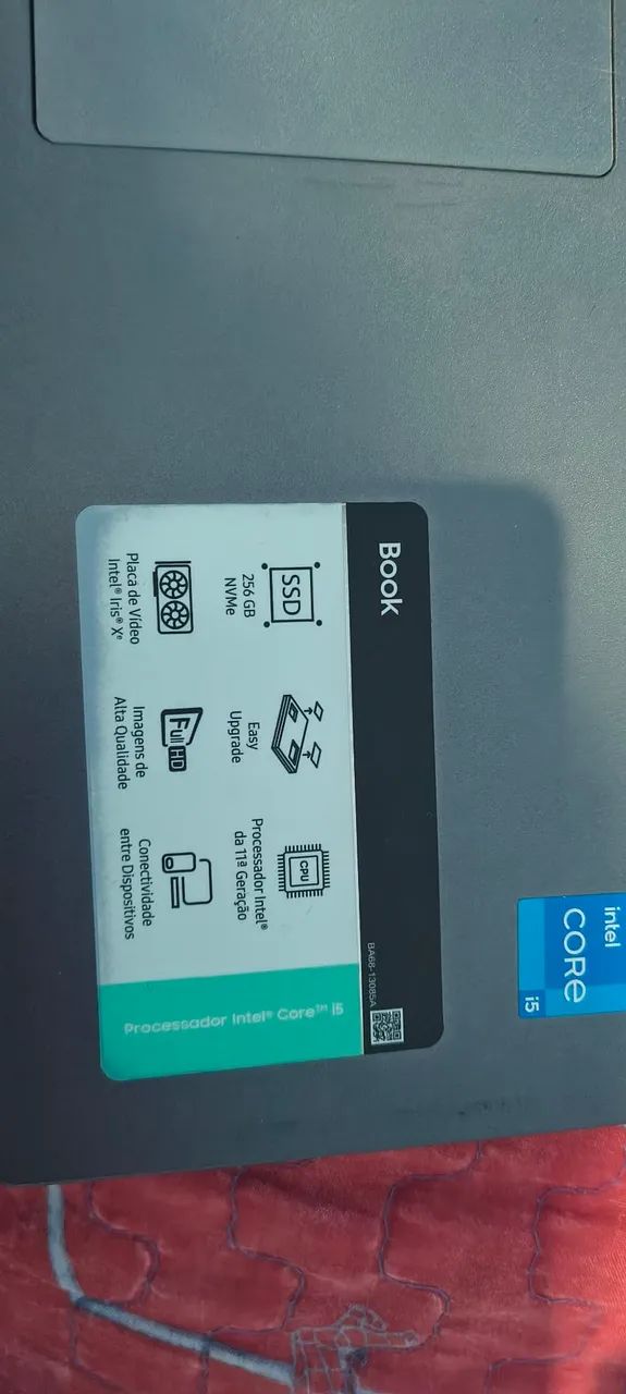 Vende-se notebook Samsung book i5 semi novo - Foto 3